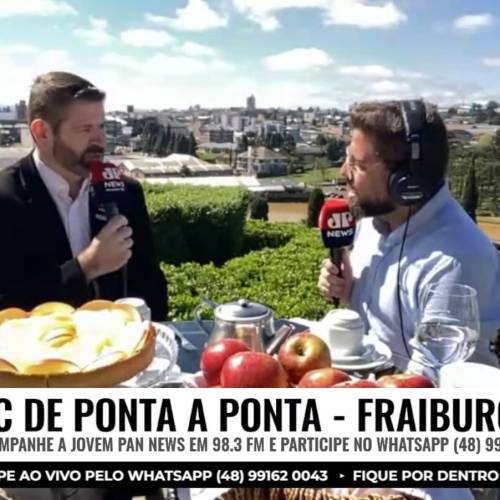 ACIAF projeta desenvolvimento de Fraiburgo e destaca pautas do Voz Única na Jovem Pan News