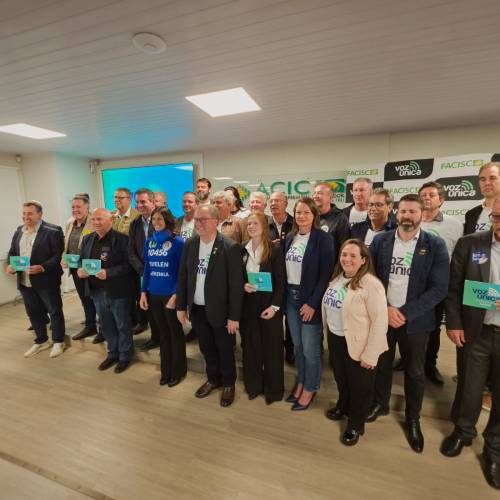 Projeto Voz Única reúne lideranças empresariais e candidatos no Meio-Oeste catarinense para debater prioridades regionais